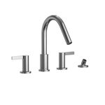 TOTO TBG11202UA TRIM ROMAN TUB FILLER GF 4H WITH O HS