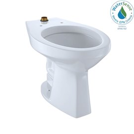 TOTO CT705ULNG COMMERCIAL FL MOUNT EL BOWL ADA HEIGHT CEFIONTECT 