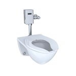 TOTO CT708UGX RW COMMERCIAL WALL MOUNT EL BOWL TOP SPUD CEFIONTECT