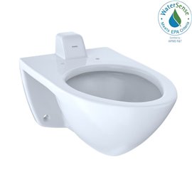 TOTO CT708UV COMMERCIAL WALL MOUNT EL BOWL BACK SPUD 