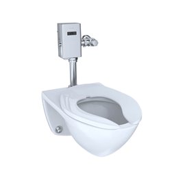 TOTO CT708UX RW COMMERCIAL WALL MOUNT EL BOWL TOP SPUD 