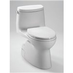 TOTO CST614CEFGAT40 1PC CARLYLE WASHLET 1.28GP F AUTOFLUSH COMP. 