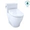 TOTO CST626CEFGAT40 1PC AIMES WASHLET TOILET WITH A UTO FLUSH COMPATIBLE 1.28GPF