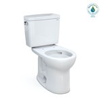 TOTO CST775CEFG DRAKE 2PC ROUND FRONT TOILET 1.28GPF CEFIONTECT 