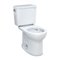 TOTO CST775CEFRG DRAKE 2PC ROUND FRONT TOILET 1.28GPF RIGHT HAND LEVER