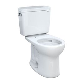 TOTO CST775CEFRG DRAKE 2PC ROUND FRONT TOILET 1.28GPF RIGHT HAND LEVER