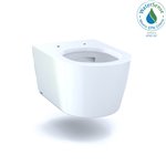 TOTO CT447CFG RP WALL HUNG D SHAPE BOWL 