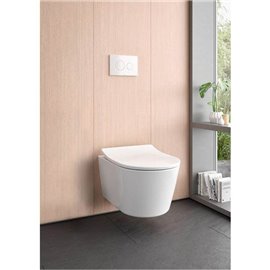 TOTO CT447CFGT60 RP D SHAPE WALL HUNG BOWL WASHLET 