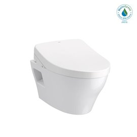TOTO CWT4283046CMFG EP ELONG WH TOILET WASHLET MATTE SILVER BASIC RD DUAL PP