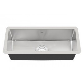 Kindred KCUS22A 18 gauge Designer Series accessory rail single undermount sink