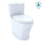 TOTO MS646124CEMFG AQUIA IV 1PC UH TOILET WSHLT PLUS WITH SEAT 1.28GPF 0.8GPF 