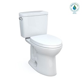 TOTO MS776124CEFG.10 DRAKE 2PC 10" TOILET WITH SEAT 1.28GPF CEFIONTECT WASHLET PLUS