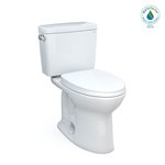 TOTO MS776124CEFG.10 DRAKE 2PC 10 TOILET WITH SEAT 1.28GPF CEFIONTECT WASHLET PLUS