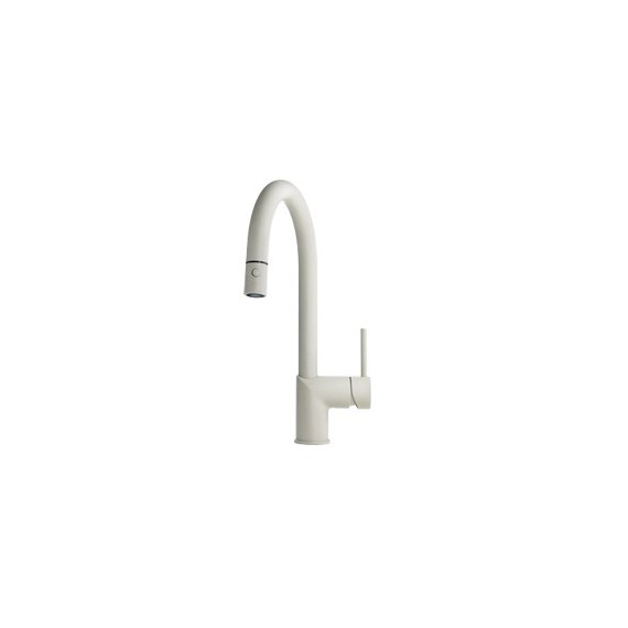 Kindred KFPD1200 Gooseneck pull down spray faucet dual stream