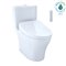 TOTO MW4463056CEMGA 2PC AQUIA IV WASHLET WITH S550E SW3056AT40 AND A. FLUSH THU765