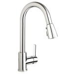 Kindred KFPD2100 Gooseneck pull down spray faucet Chrome