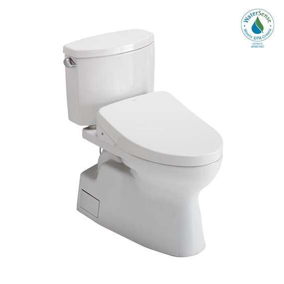 TOTO MW4743046CUFG 2PC VESPIN 1G WITH WASHLET S500E 1.28GPF 