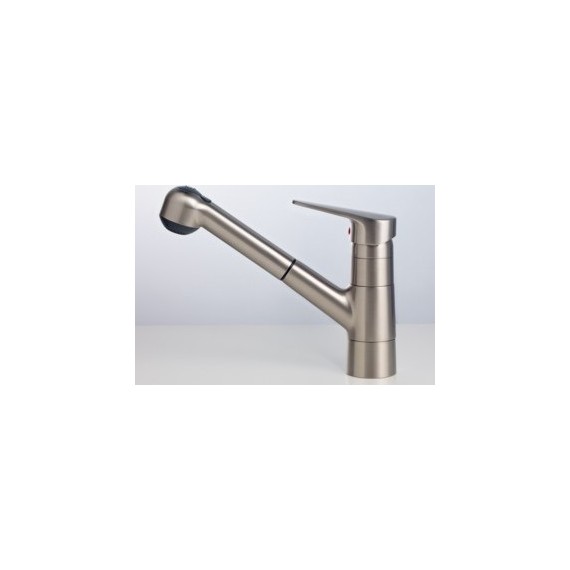 Kindred KFPOS150 Pull out spray faucet all satin nickel finish