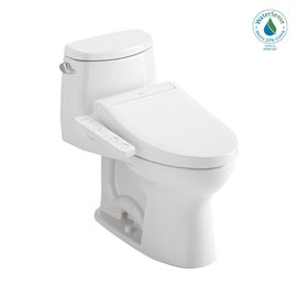 TOTO MW6043074CUFG 1PC ULTRAMAX 1G WITH WASHLET C2 1.28GPF 