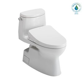 TOTO MW6143046CEFGA 1PC CARLYLE WITH WASHLET S500E AND A.FLUSH 1.28GPF 