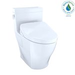 TOTO MW6243046CEFGA 1PC LEGATO WASHLET WITH S500E SW3046AT40 AND AUTO FLUSH THU767