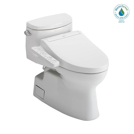 TOTO MW6443074CEFG 1PC CAROLINA WITH WASHLET C2 1.28GPF 