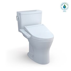 TOTO MW7463074CEMG DRAKE 2PC WITH WASHLET C2 1.28 AND 0.8GPF