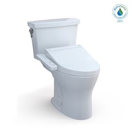 TOTO MW7483074CEMFG DRAKE 2PC TRANS. UH WITH WASHLET C2 1.28 AND 0.8GPF