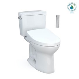 TOTO MW7763046CEFG.10 DRAKE 2PC 10" TOILET WITH S500E 1.28GPF CEFIONTECT WASHLET PLUS