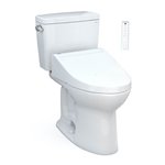 TOTO MW7763084CSFG DRAKE 2PC UH TOILET WITH C5 1.6GPF CEFIONTECT WASHLET PLUS