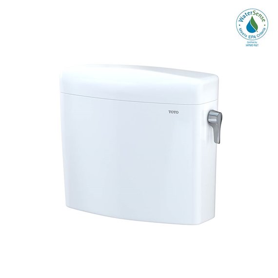 TOTO ST436EMR AQUIA IV CUBE TANK RIGHT HAND 1.28 0.8 GPF DUAL FLUSH