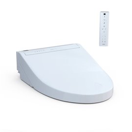 TOTO SW3084 C5 TANK TYPE WASHLET ELONGATED STANDARD REMOTE 