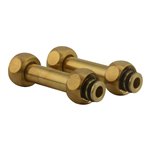 TOTO TBN01011U 7-12 TO 8-14 ROUGH IN TUBE BRASS 3H 4H 2PCS 