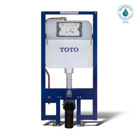 TOTO WT173M IN WALL TANK SYSTEM WITH COPPER PIPE 1.28GPF AND .9GPF FOR CCT