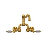 ROHL Acqui® Wall Mount Bridge Lavatory Faucet