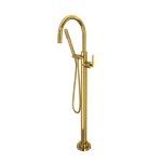 ROHL Lombardia® Single Leg Floor Mount Tub Filler