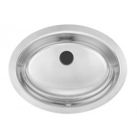 Kindred KSOV1318U 18 gauge stainless steel undermount vanity basin