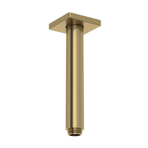 ROHL 7" Reach Ceiling Mount Shower Arm With Square Escutcheon