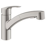 GROHE 303061 Eurosmart Pull-Out Kitchen Faucet