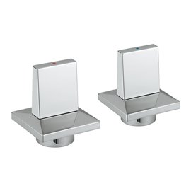 GROHE 48320 Allure Brilliant Pair Of Handles Bl/Red