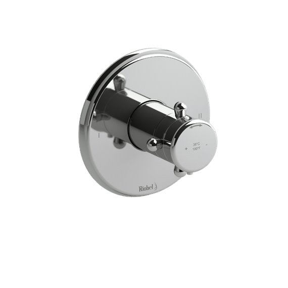 Riobel Georgian TGN44 2-way no share Type TP thermostaticpressure balance coaxial valve trim