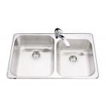 Kindred QCM2033 Double Bowl combination 20 gauge