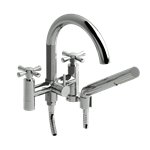 Riobel Edge ED06 6 tub filler with hand shower