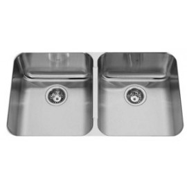 Kindred QDUA1933 Double bowl undermount 20 gauge