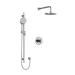 Riobel Pallace KIT323PATM Type TP thermostaticpressure balance 0.5 coaxial 2-way system with hand shower and shower head