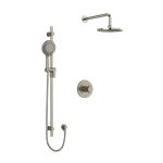 Riobel Pallace KIT323PATM Type TP thermostaticpressure balance 0.5 coaxial 2-way system with hand shower and shower head