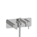 Riobel Paradox PX21 Wall-mount Type TP thermopressure balance coaxial tub filler with hand shower