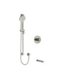 Riobel Riu KIT1244RUTM 1/2 inch 2-way Type T/P coaxial system with spout and hand shower rail