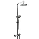 Riobel CSTM57 Duo shower rail with Type T thermostatic 0.5 external bar