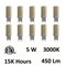 CWI 5 Watt G9 LED Bulb 3000K (Set of 10)
